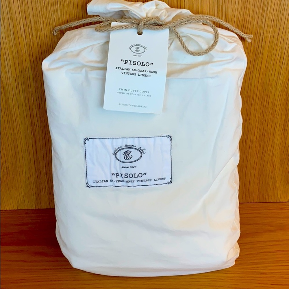 Restoration Hardware Twin Duvet Cover